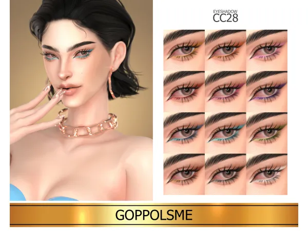 GPME-GOLD Eyeshadow CC 28 by GoppolsMe
