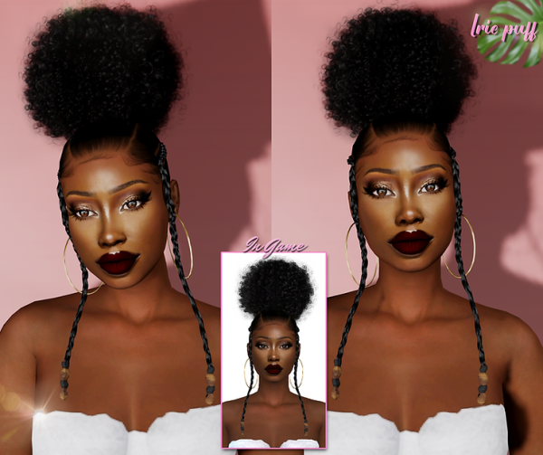 Alpha Irie Puff for Adults/Child and Toddlers by simsfinds - The Sims 4 custom content