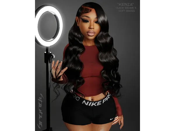 "KENZA" Quick Weave X Soft Waves