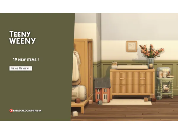 Maxis Match Teeny Weeny by Pierisim - The Sims 4 Custom Content