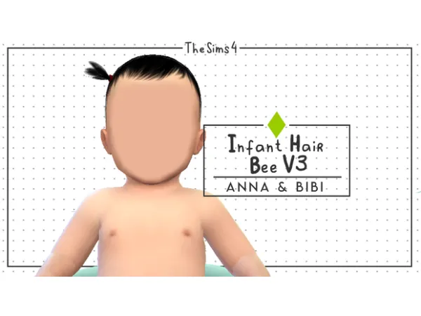 Infant Hair | Bee V3 [Anna&Bibi]