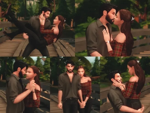 Mix Beloved Pose Pack - The Sims 4 Custom Content