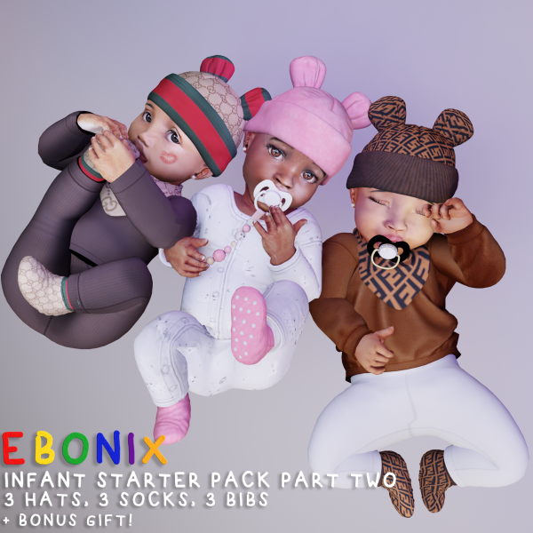 Alpha ✨🍼&#550262620156926 Infant Starter Pack Part Two &#550262620156926🍼✨ by simsfinds - The Sims 4 custom content
