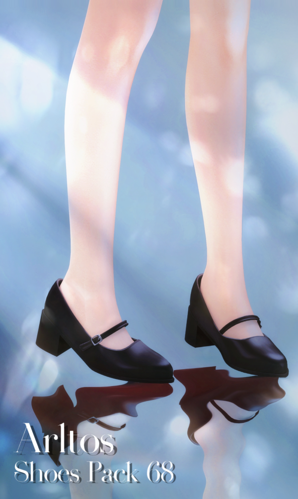Alpha Shoes pack 68 by simsfinds - The Sims 4 Custom Content