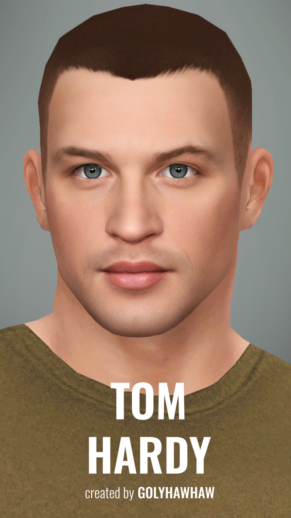 Alpha TOM HARDY SIM SKIN by simsfinds - The Sims 4 Custom Content