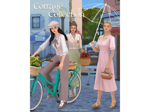 Cottage Collection (5 Items ) by HuiEn