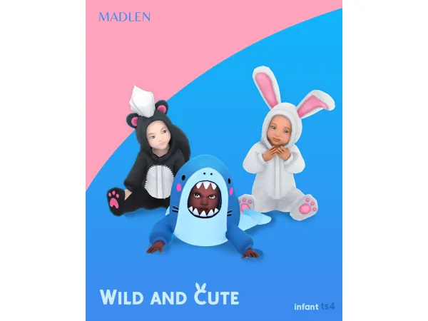 Maxis Match Wild And Cute by Madlen - The Sims 4 Custom Content