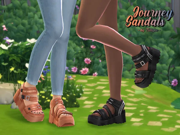 Journey Sandals by Trillyke