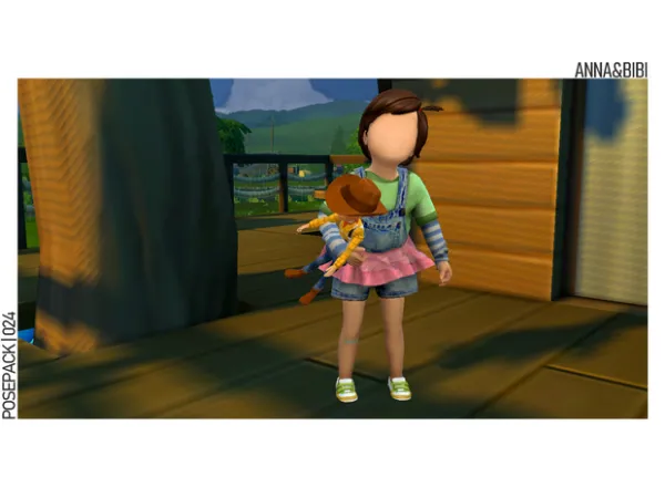 Maxis Match Posepack_024 [AnnaBibi] - The Sims 4 Custom Content