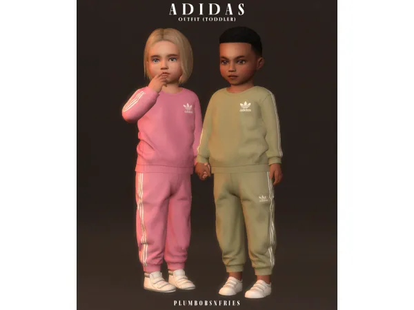 plumbobsnfries - ADIDAS | outfit (toddler) by plumbobsnfries