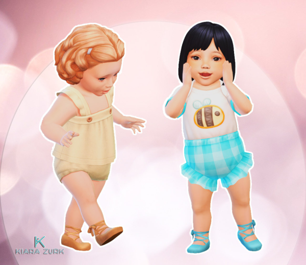 Maxis Match Ballet Shoes for Infants by simsfinds - The Sims 4 Custom Content