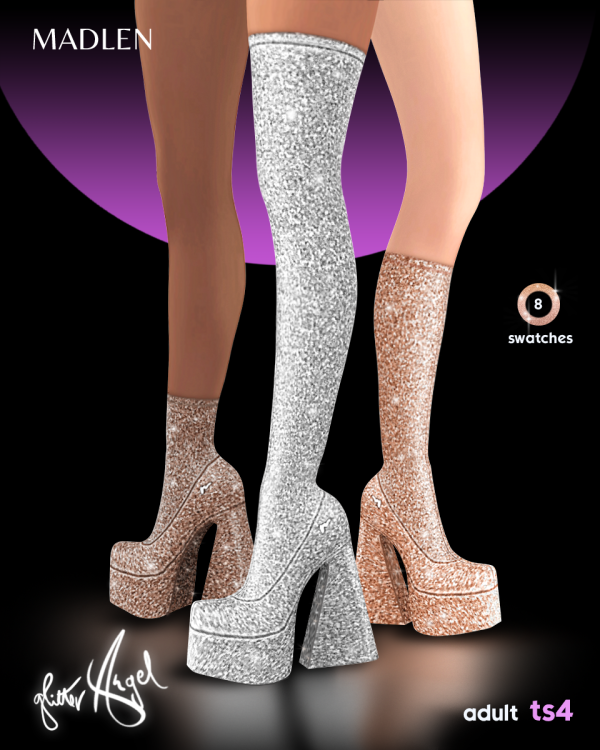 Maxis Match Glitter Angel by madlensims - The Sims 4 Custom Content