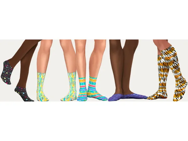 Maxis Match socks by simsfinds - The Sims 4 Custom Content