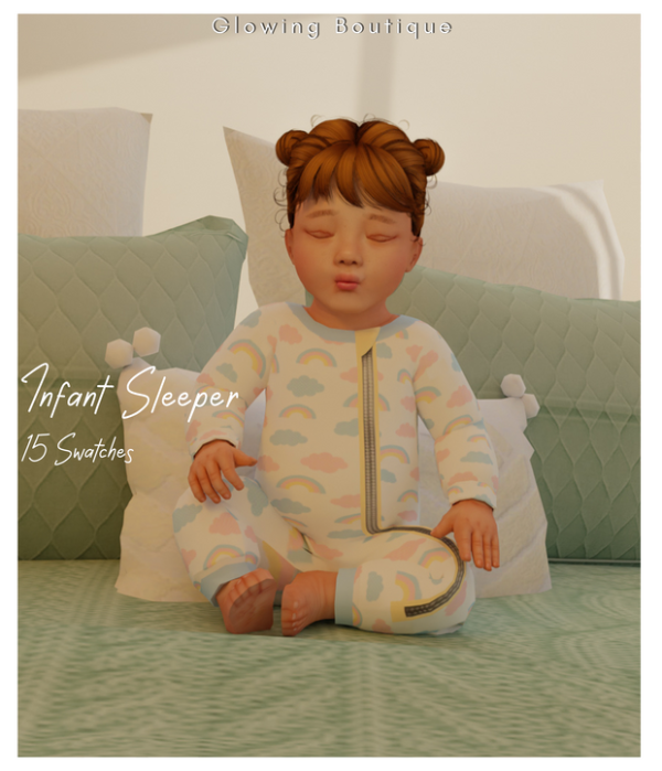 Maxis Match Infant Sleepers by simsfinds - The Sims 4 Custom Content