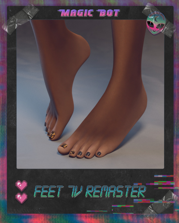 Alpha FEET 7V REMASTER (upd 01032024) by simsfinds - The Sims 4 Custom Content