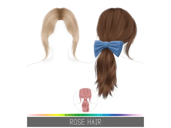 ROSE HAIR by Simpliciaty