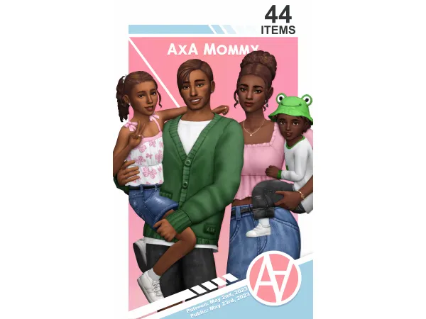 Maxis Match AxA Mommy Me by aharris00britney - The Sims 4 Custom Content