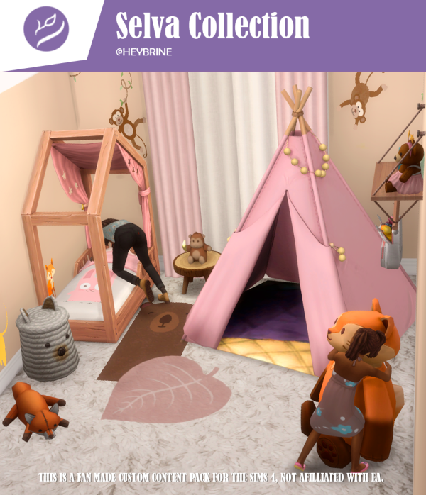 Maxis Match Selva Collection by simsfinds - The Sims 4 Custom Content