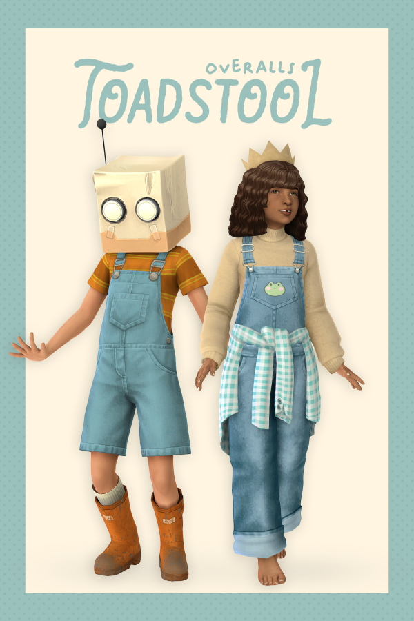 Maxis Match Toadstool (updated) by simsfinds - The Sims 4 Custom Content