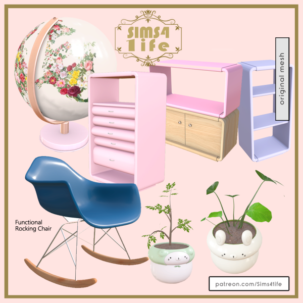 Alpha Nini set by sims41ife - The Sims 4 Custom Content