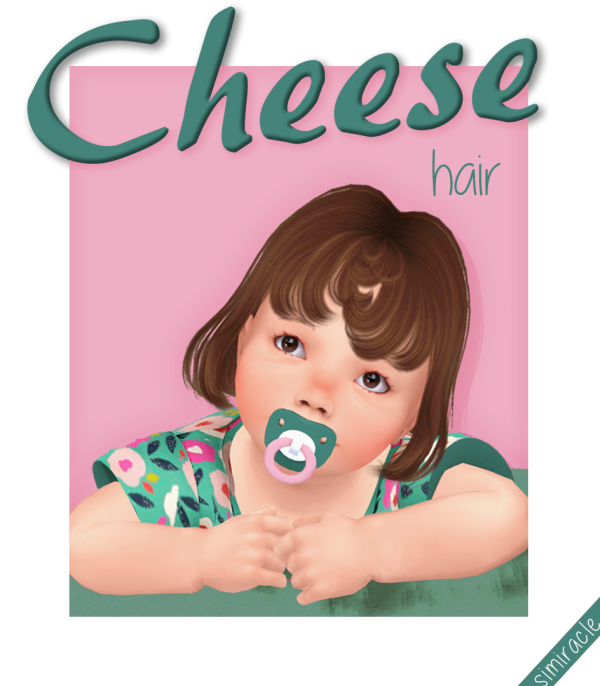 Alpha Tsminh Cheese Infant Version by simsfinds - The Sims 4 Custom Content