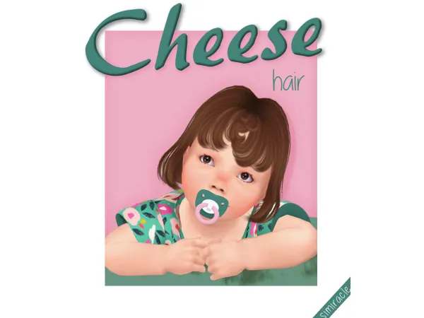 Alpha Tsminh Cheese Infant Version - The Sims 4 Custom Content