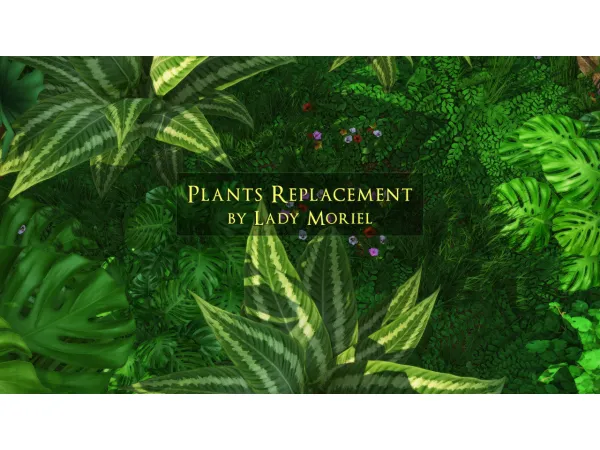 Mix Plants replacement v20 by simsfinds - The Sims 4 Custom Content
