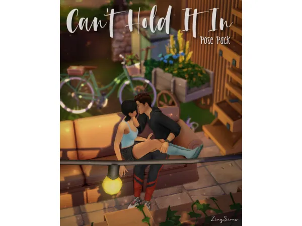 Maxis Match [ZS] Can't Hold It In - The Sims 4 Custom Content