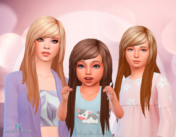 Maxis Match Cute Hairstyle UPDATE by simsfinds - The Sims 4 Custom Content