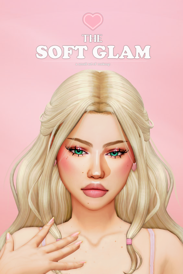Maxis Match the soft glam a small set of makeup by simsfinds - The Sims 4 Custom Content