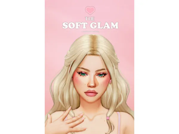 Maxis Match the soft glam a small set of makeup by Lady Simmer - The Sims 4 Custom Content