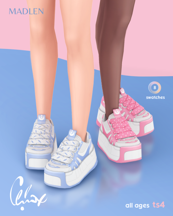 Maxis Match Clmax Sneakers by madlensims - The Sims 4 Custom Content