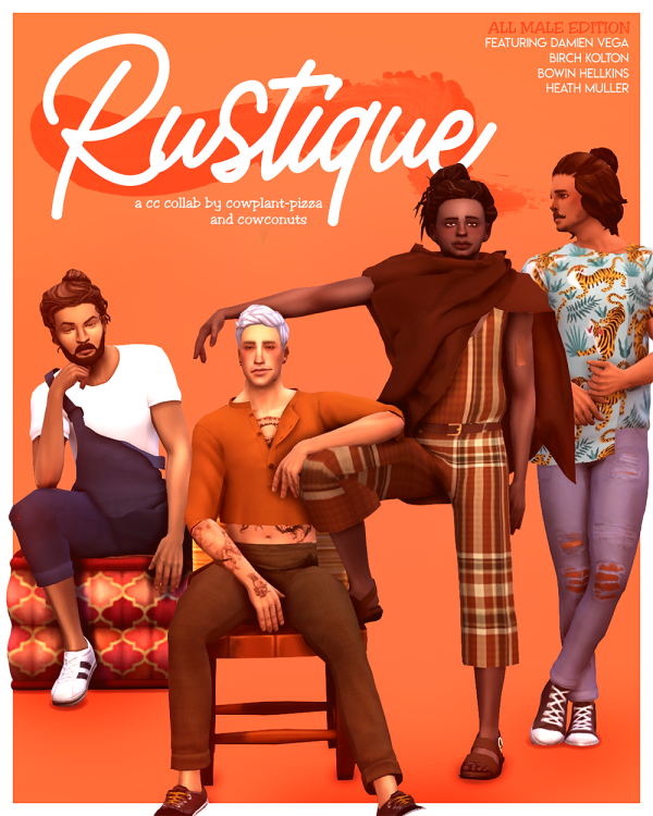 Maxis Match Rustique pack by simsfinds - The Sims 4 Custom Content