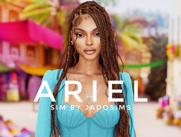Alpha Ariel Gift sim by shopwithflynnn - The Sims 4 Custom Content