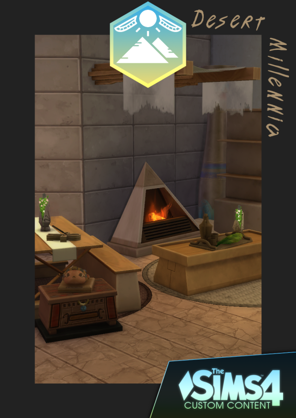 Maxis Match Egypt inspired set by simsfinds - The Sims 4 Custom Content