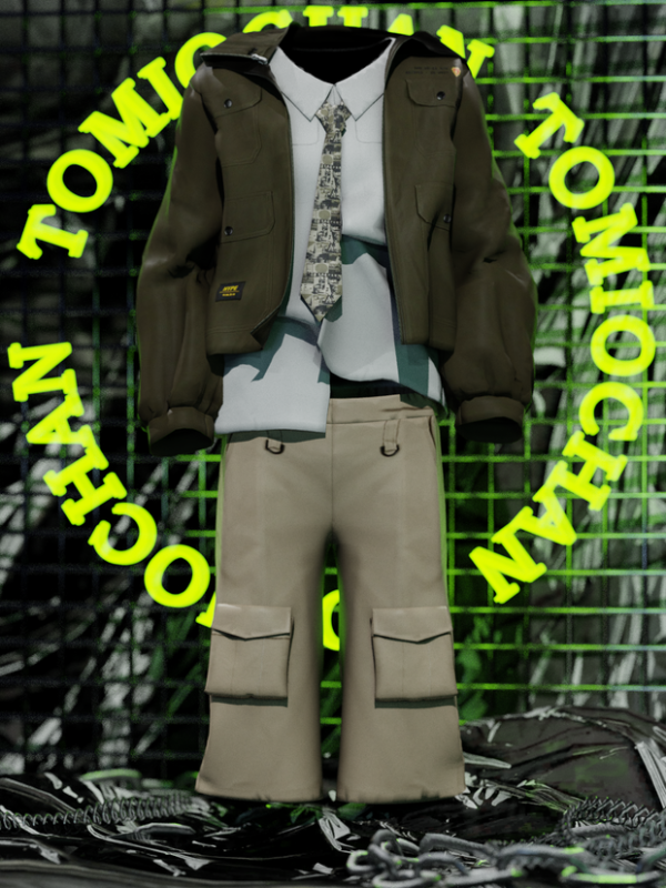 Alpha BIG BOY SET TOMIOCHAN by simsfinds - The Sims 4 Custom Content