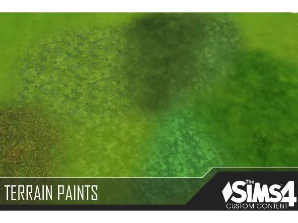 Maxis Match EA grass paint add ons by simsfinds - The Sims 4 Custom Content