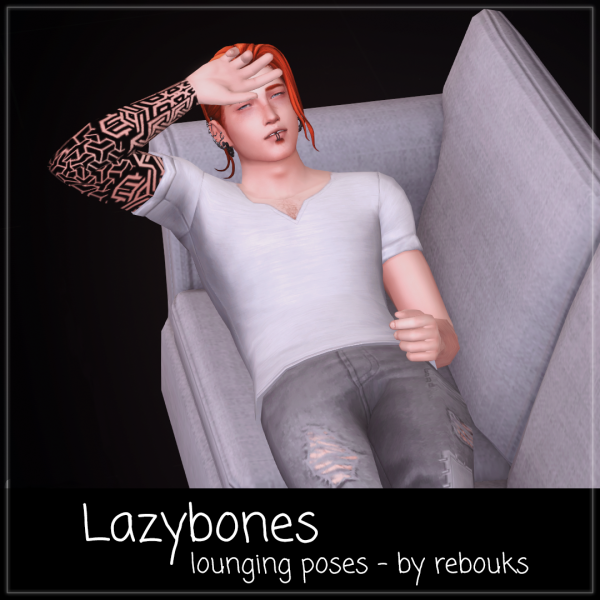 Maxis Match Lazybones by simsfinds - The Sims 4 Custom Content