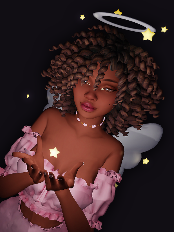 Maxis Match Little Stars Angel Set by simsfinds - The Sims 4 Custom Content