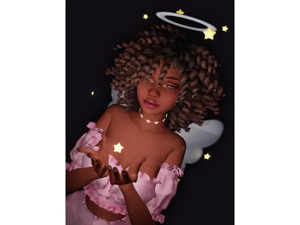 Maxis Match Little Stars Angel Set by Saruin - The Sims 4 Custom Content