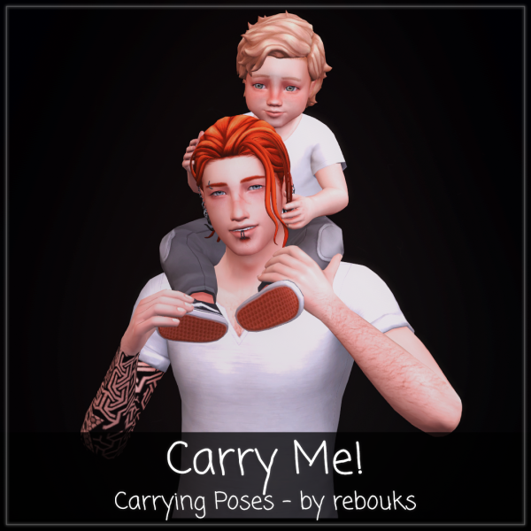 Maxis Match Carry Me Poses by simsfinds - The Sims 4 Custom Content