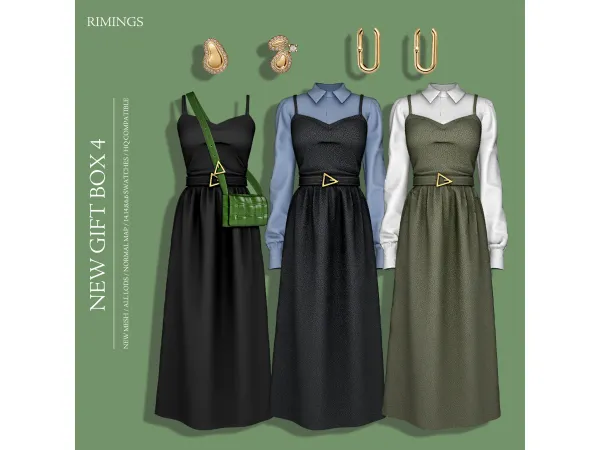 Alpha [RIMINGS] NEW GIFT BOX 4 by RIMINGS - The Sims 4 Custom Content