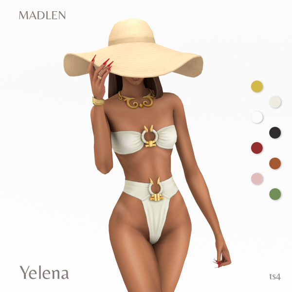 Maxis Match Yelena Set by madlensims - The Sims 4 Custom Content