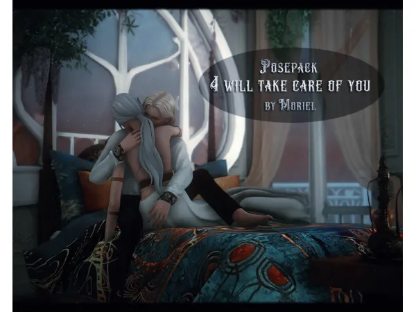 Maxis Match Posepack I will take care of you - The Sims 4 Custom Content