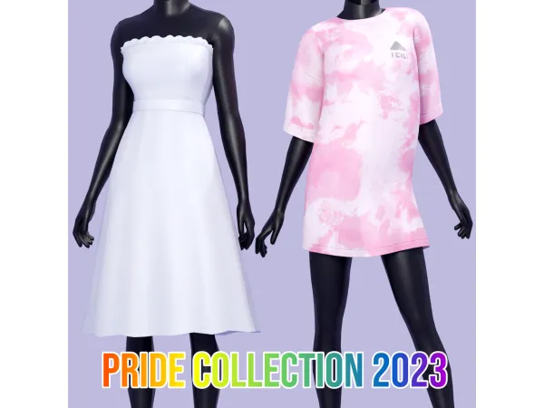 Maxis Match [gloomytrait] Pride Collection 2023 - The Sims 4 Custom Content