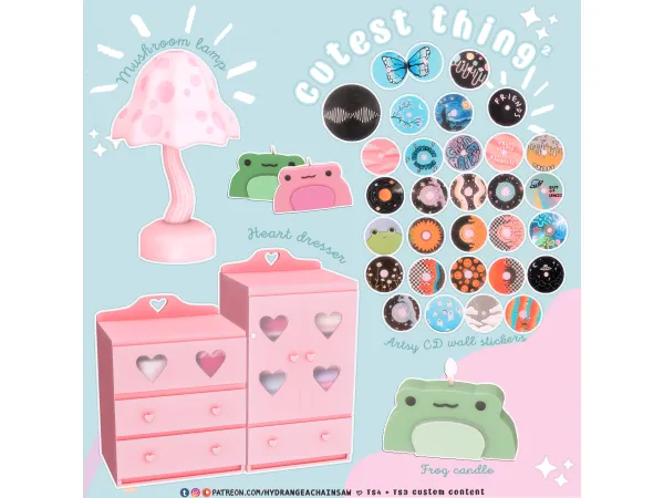 Mix Cutest Thing II - The Sims 4 Custom Content