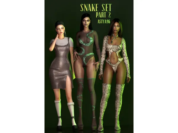 May Collection 2023| Snake Set Part 2 by astya96