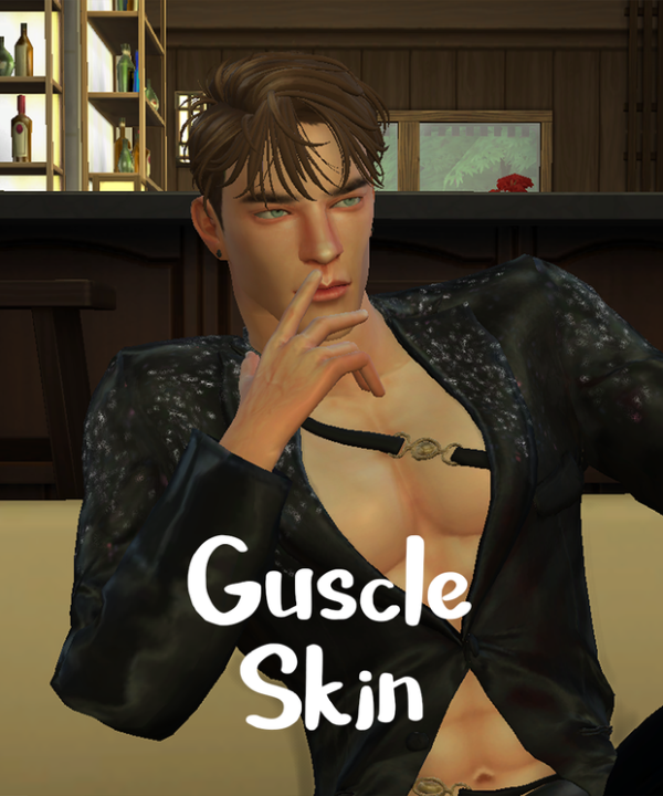 Alpha Guscle skin by simsfinds - The Sims 4 Custom Content