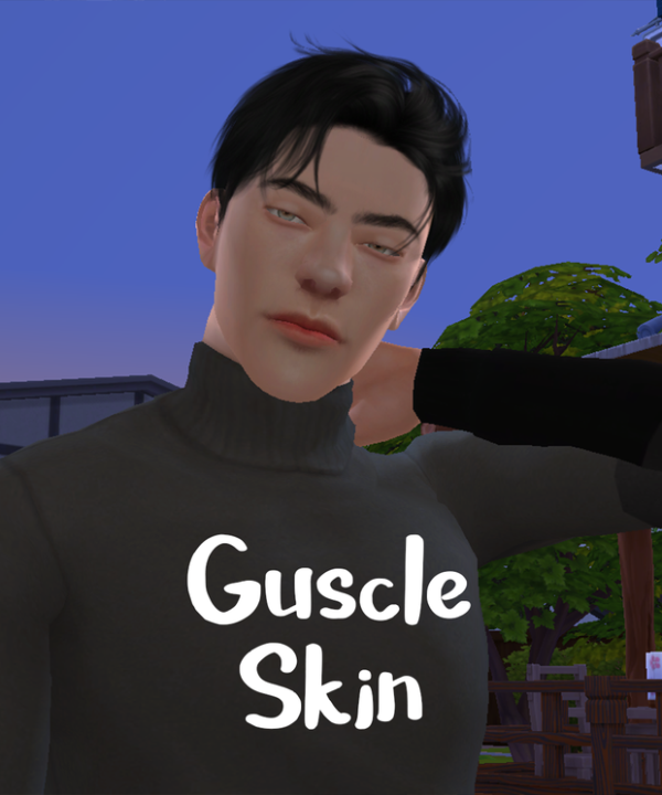 Alpha Guscle skin by simsfinds - The Sims 4 Custom Content