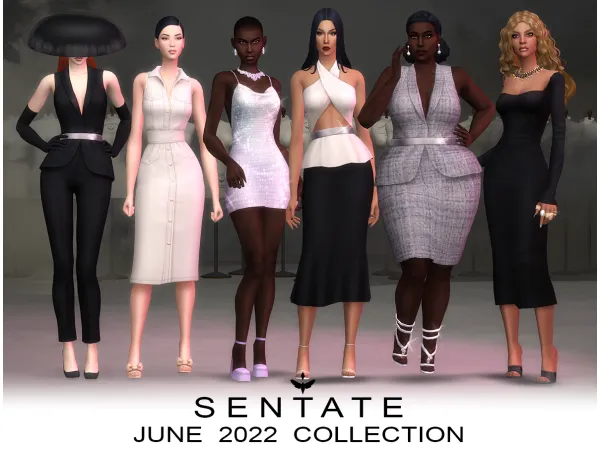 Maxis Match June 2022 Collection by Sentate - The Sims 4 Custom Content